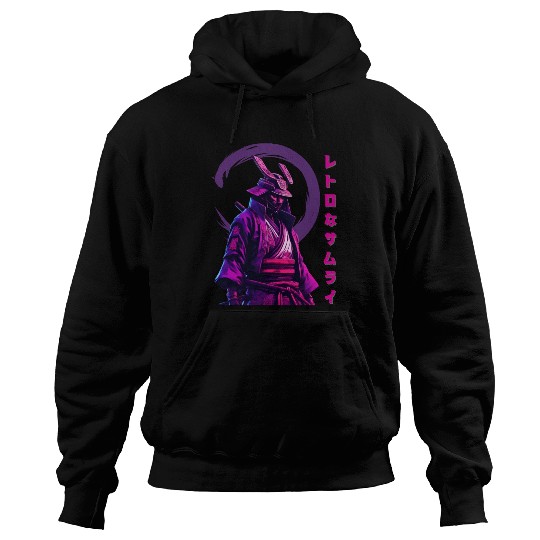 Retro Samurai a vintage retro samurai Hoodies