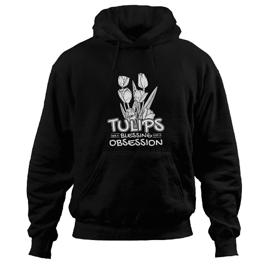 Tulip Gardening Tulips Hoodies