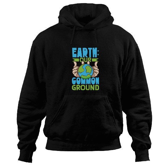 Climate Change Environmental Earth Day Planet Hoodies