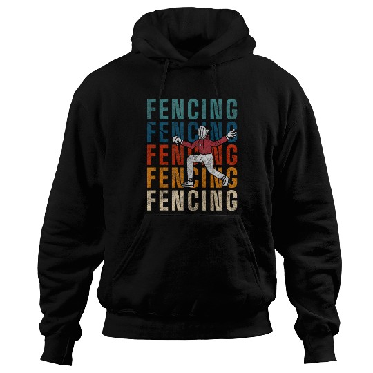 Fencing Duel En Garde Hoodies