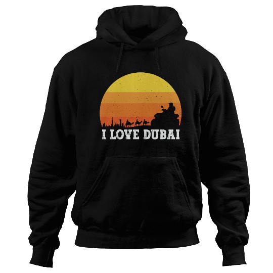 I love Dubai Hoodies