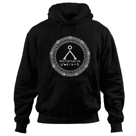 Stargate No Place Like Home Gate Adult Hoodies