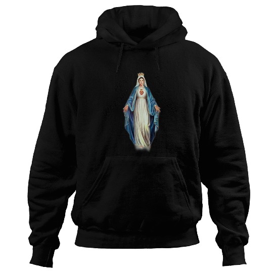 Virgin mary Hoodies