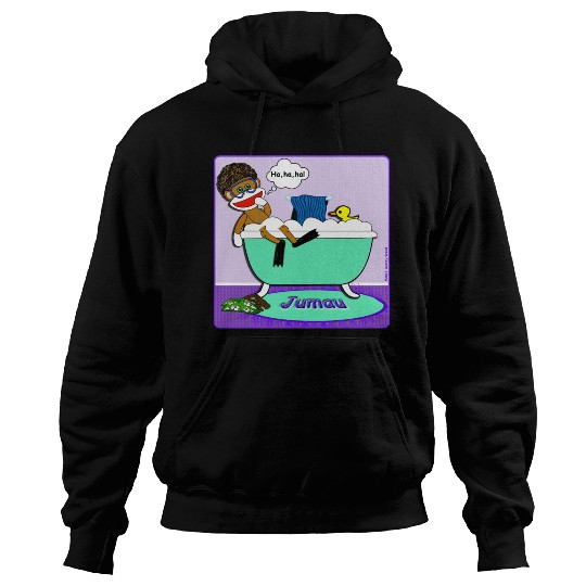Jumau the Sock Monkey Hoodies