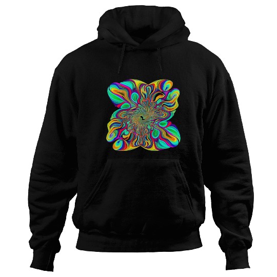 The color of magic mushrooms Hoodies