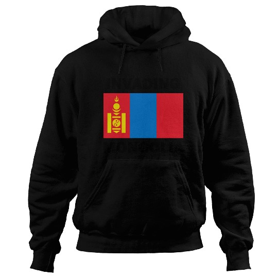 Invading Mongolia Hoodies