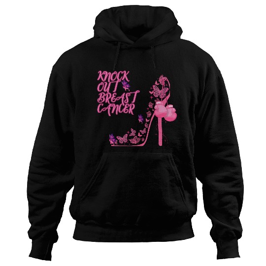 Knock Out Breast Cancer Hoodies