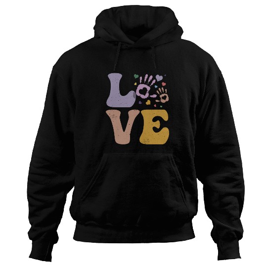 Daycare Teacher Daycare Provider Childcare LOVE Hoodies