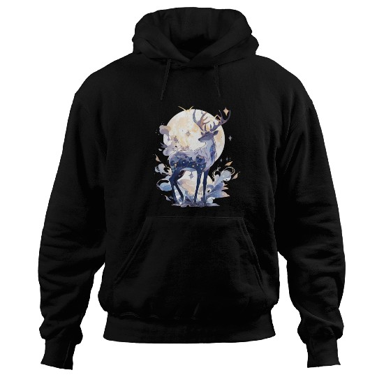 Celestial Deer Hoodies