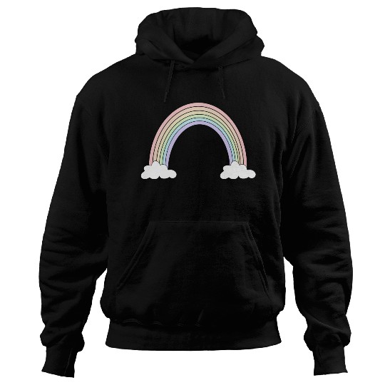 Pastel Rainbow Love Hoodies
