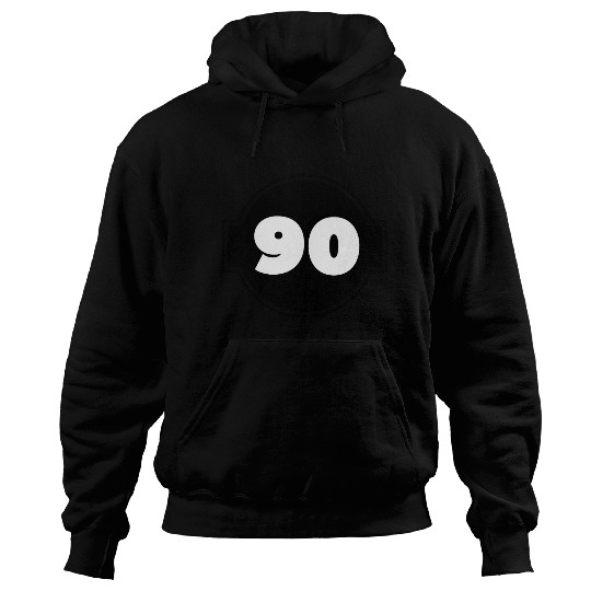 90th Birthday, Celebration, Anniversary / Ninety! Hoodies