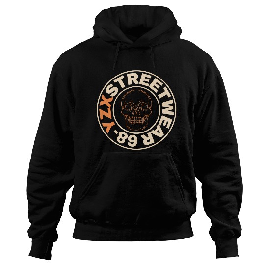 Streetwear skull Hoodies