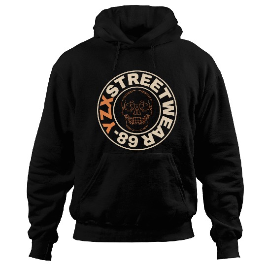 Streetwear skull Hoodies