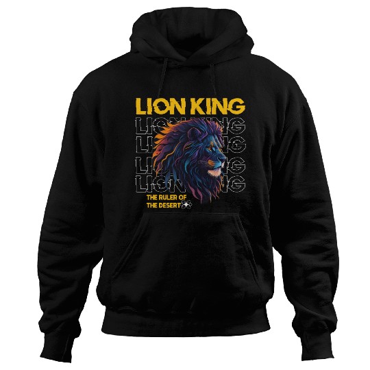 Vector Lion King Digital Accessor Hoodies