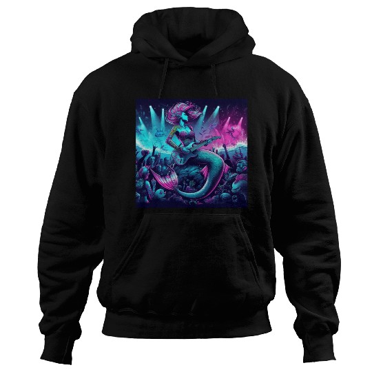 rock and roll under the sea Hoodies