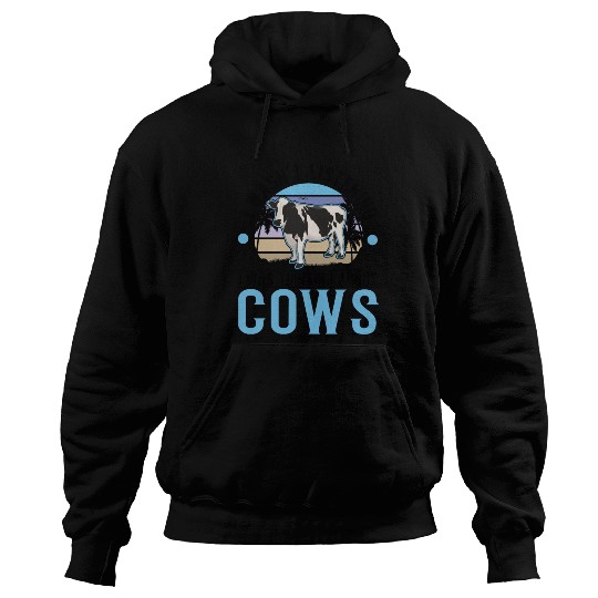 Cow Cattle Breeder Land, Farmer Cows Hoodies
