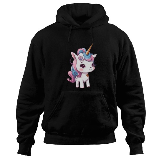 Rainbow unicorn 3 Hoodies