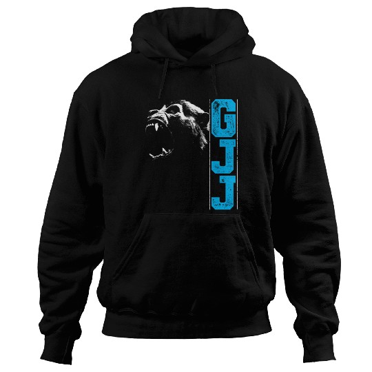 Guerilla Jiu Jitsu Gorilla Head Bjj Gift Hoodies
