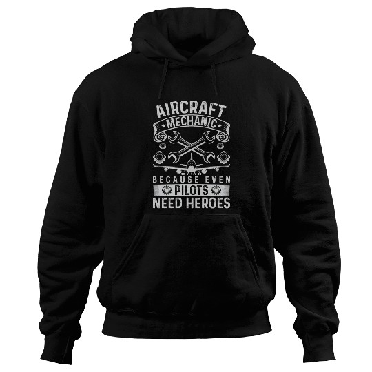 Airplane Mechanic Funny Aviation Technician Hoodies