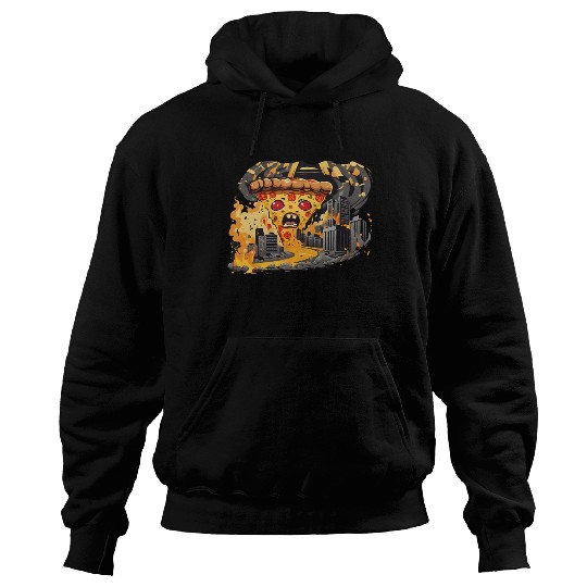 Angry Pizza Hoodies
