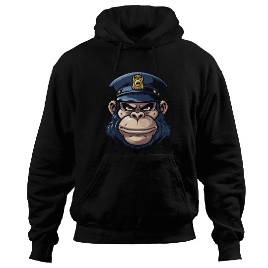Monkey policeman Hoodies