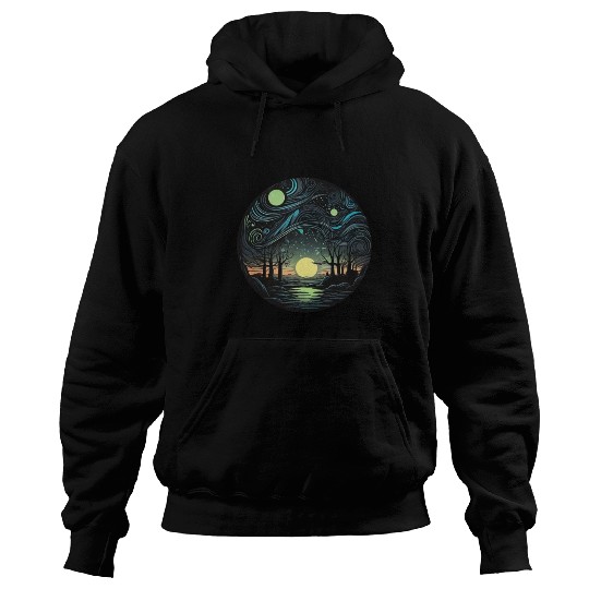 the Magic of Glow-in-the-Dark Art Hoodies