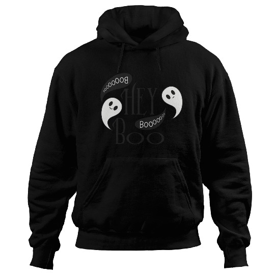 Hey Boo Ghost Hoodies