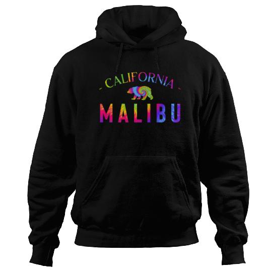 Malibu California Bicycle Club In a Tie Dye Design Hoodies