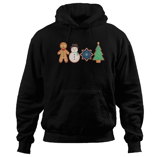 Christmas Gingerbread Cookie Hoodies