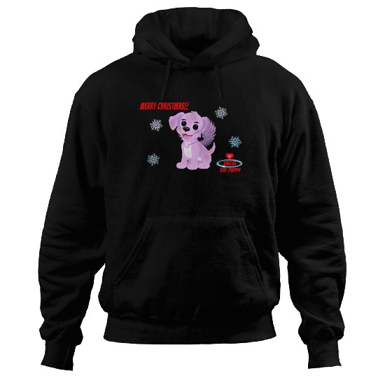 "Angel the Puppy" (Snowflake Snuggliezz) Hoodies