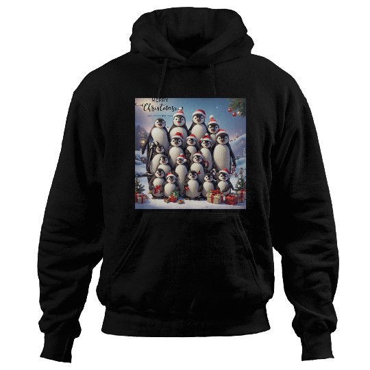 Christmas penguins Hoodies