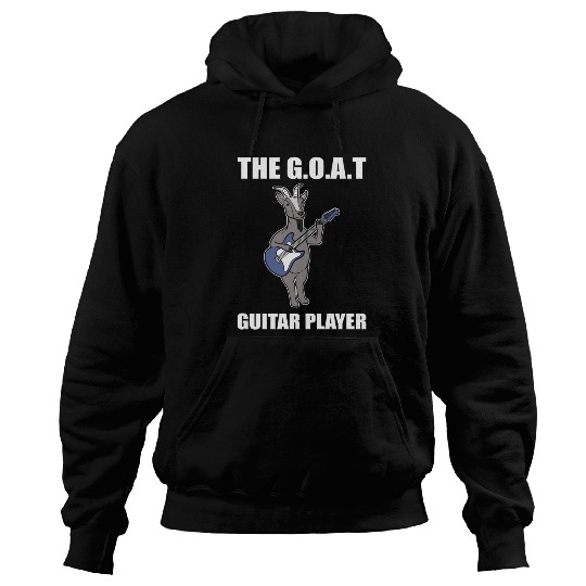 Goat Guitar Player Guitarist Hoodies