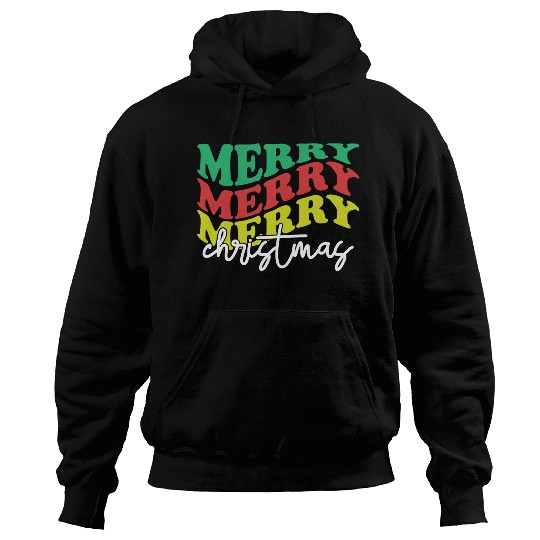 Merry merry merry Christmas, Xmas Design Hoodies