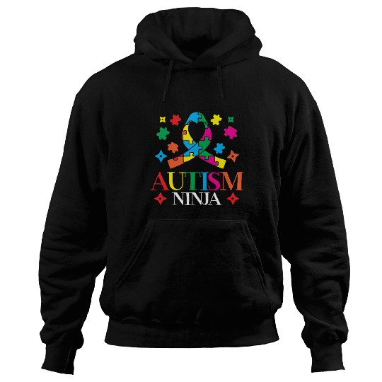 Autism Ninja Asperger Syndrome Spectrum Autistic Hoodies