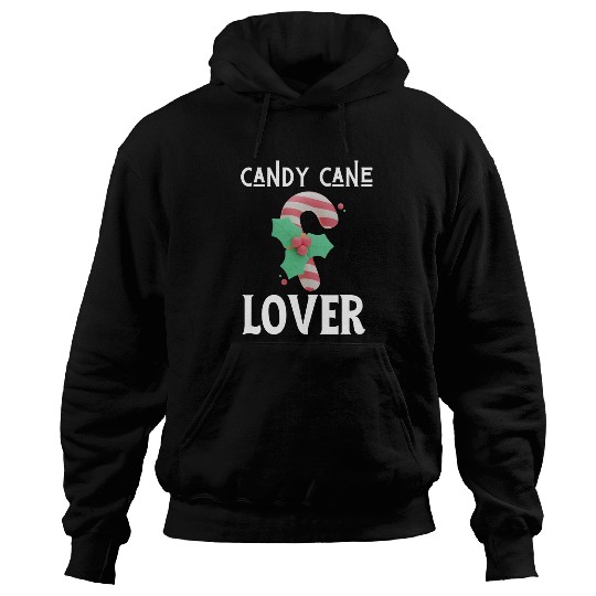 Candy Cane Lover Christmas Peppermint Candy Canes Hoodies