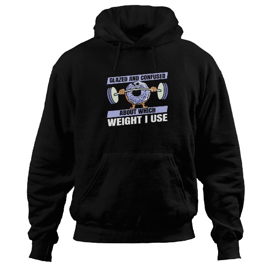 Fitness Donut Funny Donut Gym Hoodies