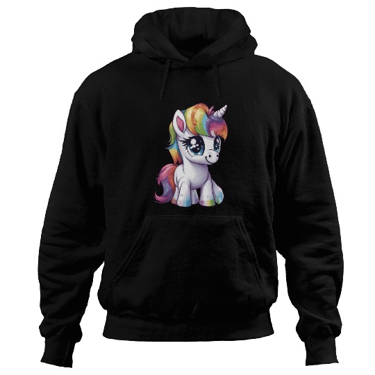 Baby Rainbow Unicorn Hoodies