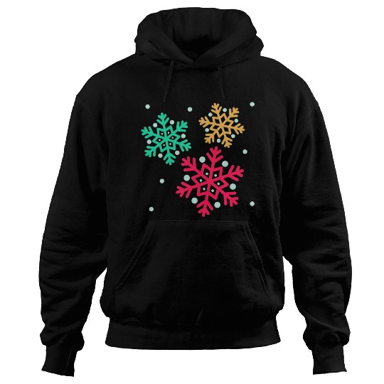 Snowflake, Winter sports Hoodies