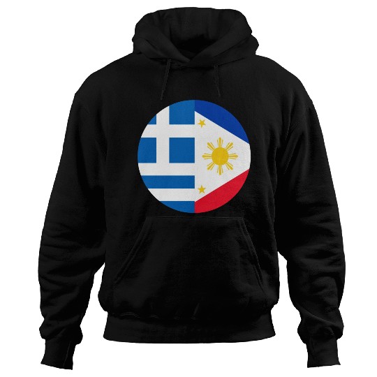 Greek Filipino flags Hoodies