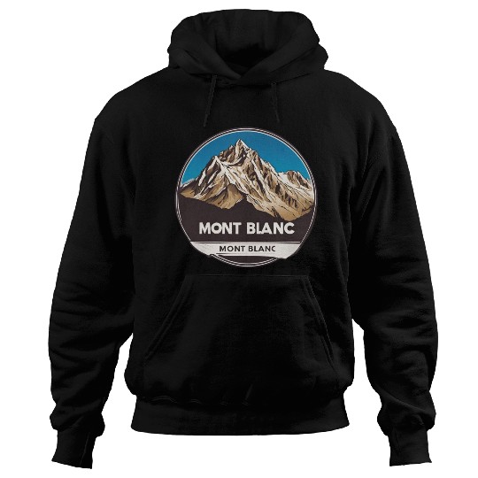Mont Blanc logo Hoodies