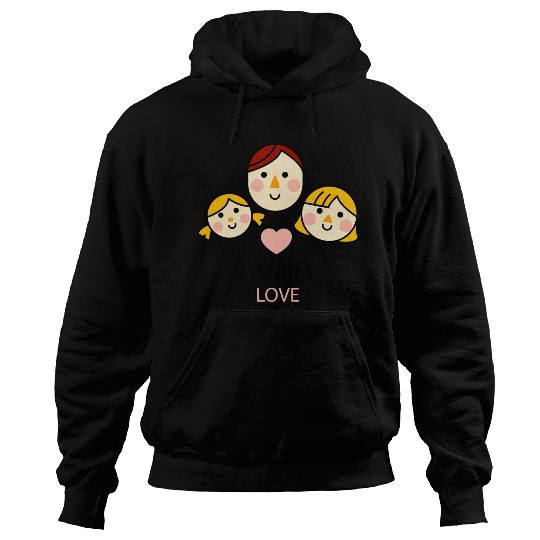 family love Hoodies