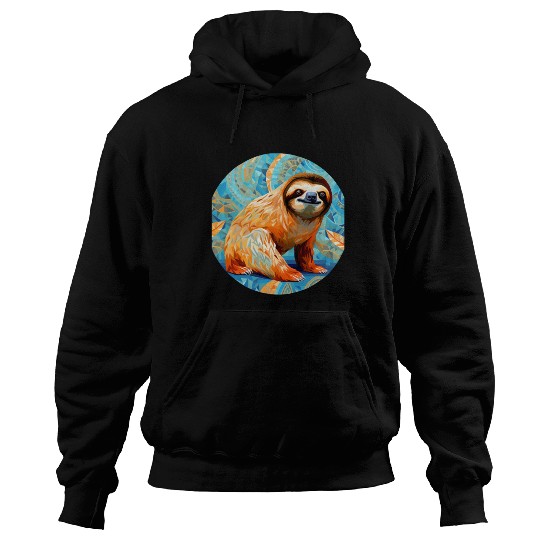 Mosaic Mandala Sloth Hoodies