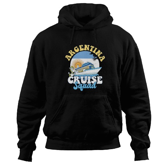 Argentina Cruise Squad Family Vacation Trip Hoodies