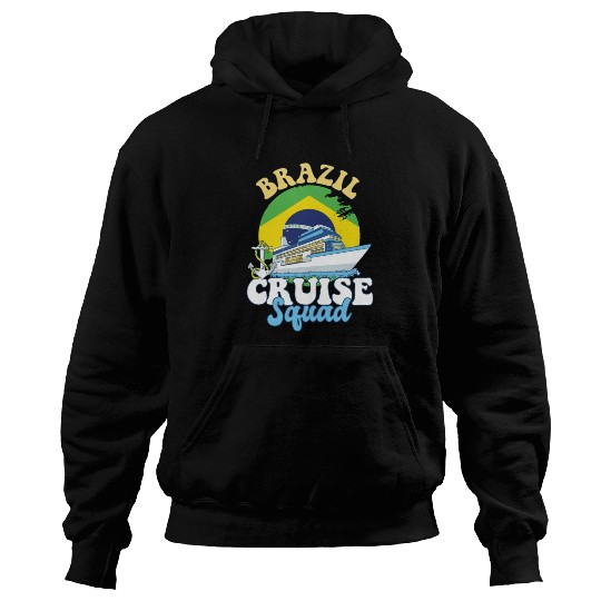 Brazil Cruise Squad Family Vacation Trip Hoodies