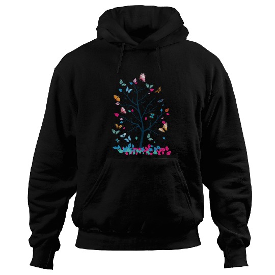 Butterfly Tree Beautiful Women Men Kids Graphic Hoodies