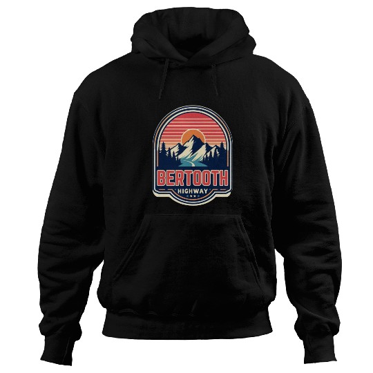 Beartooth Highway US 212 Hoodies
