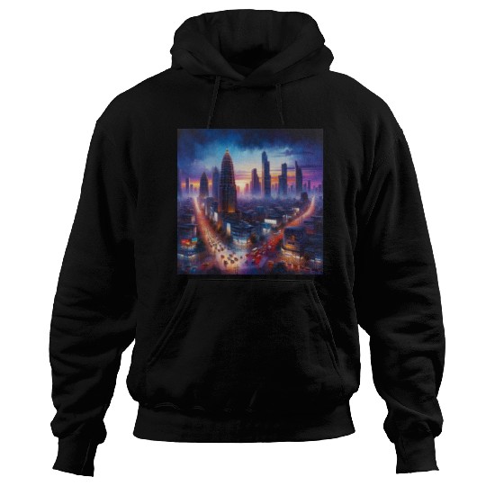 Urban Twilight Hoodies