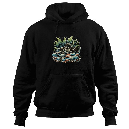 Corydoras Catfish Fish Lover Freshwater Aquarium Hoodies