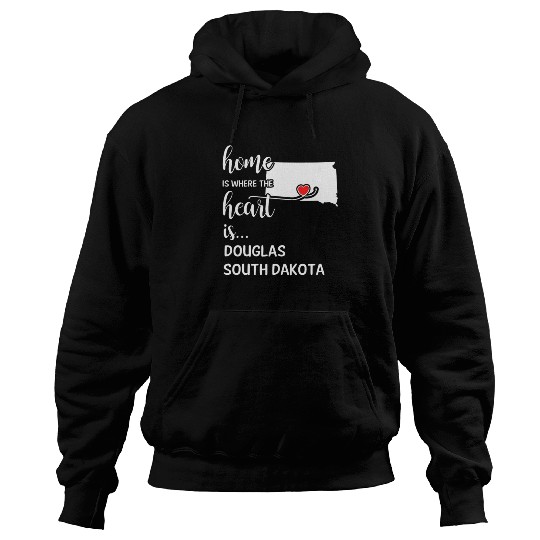 Douglas County South Dakota Is Where My Heart Is Hoodies