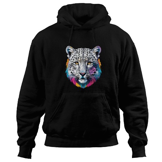Snow Leopard Hoodies